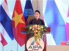 Chủ tịch Quốc hội Việt Nam, Chủ tịch AIPA 41 Nguyễn Thị Kim Ngân phát biểu bế mạc Đại hội đồng AIPA 14. Ảnh: VGP/Nhật Bắc