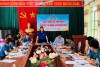 Kiểm tra công tác Đoàn và phong trào thanh thiếu nhi 6 tháng đầu năm 2022 tại xã Khánh Xuân (Bảo Lạc).