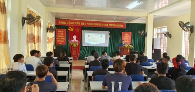 Hội nghị hưởng ứng Ngày Pháp luật Việt Nam và tuyên truyền phòng, chống ma túy cho đoàn viên, thanh niên tại xã Nam Cao.