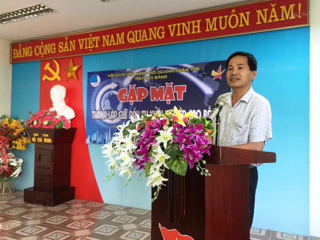 Anh Nguyễn Thanh Hải chia sẻ kinh nghiệm với hội viên