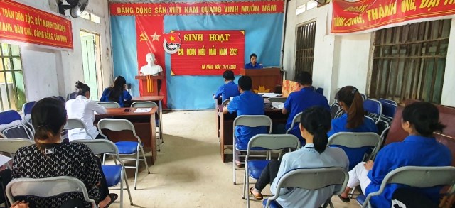 Đoàn TNCS Hồ Chí Minh huyện Hà Quảng triển khai mô hình “Xây dựng chi đoàn mạnh kiểu mẫu” năm 2021