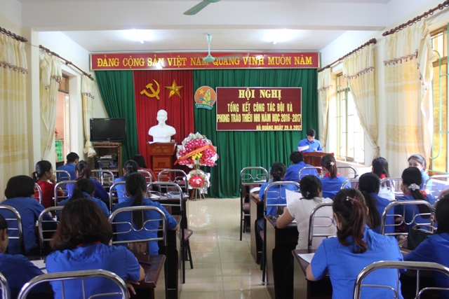 Hà Quảng: Hội nghị tổng kết công tác Đội và phong trào thiếu nhi năm học 2016 – 2017