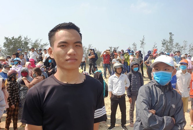 Trần Văn Tròn - người cứu sống 3 em học sinh trong vụ đuối nước.