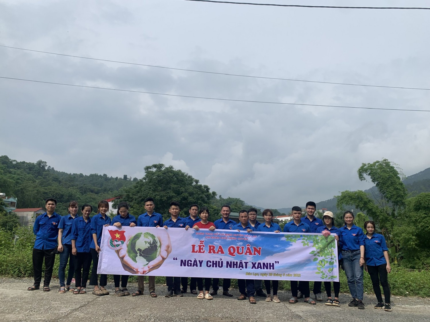 Huyện Đoàn Bảo Lạc ra quân Ngày Chủ nhật xanh lần thứ 2 năm 2022