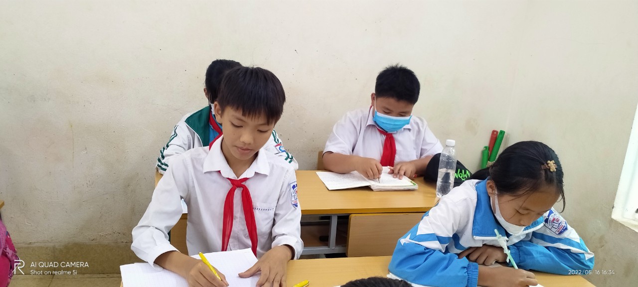 Em Nguyễn Thành Tâm, lớp 5A, trường Tiểu học Đông Sơn, Thành phố Tam Điệp