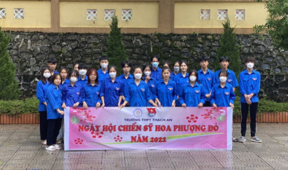 Huyện Đoàn Thạch An tổ chức Ngày hội Chiến sỹ “Hoa phượng đỏ” năm 2022