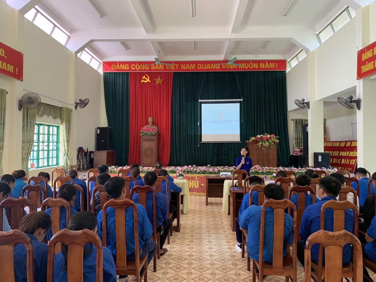 Sinh hoạt chi hội điểm tại huyện Nguyên Bình