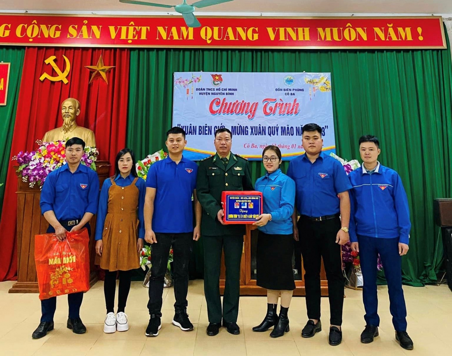 Huyện Đoàn Nguyên Bình tổ chức chương trình “Xuân Biên giới - Mừng xuân Quỹ Mão năm 2023”.