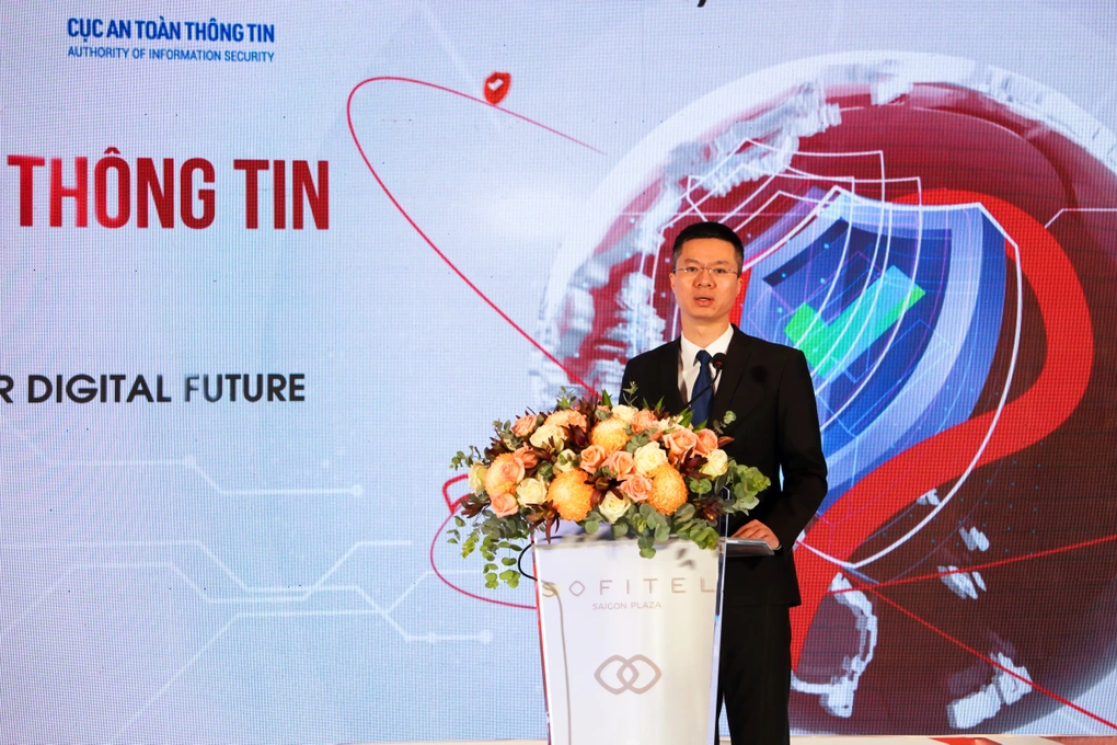Ông Trần Đăng Khoa, Phó Cục trưởng phụ trách Cục An toàn thông tin, phát biểu tại hội thảo.
