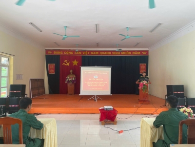 Tuổi trẻ LLVT tỉnh Cao Bằng tổ chức sinh hoạt chính trị tuyên truyền về Ba văn kiện pháp lý biên giới trên đất liền Việt Nam – Trung Quốc năm 2024