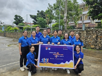 Tuổi trẻ Thạch An hưởng ứng Chặng 16 - Chương trình “Những bước chân vì cộng đồng” năm 2024"