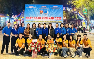 Đại biểu tham dự hoạt động Ngày đoàn viên cấp tỉnh năm 2025