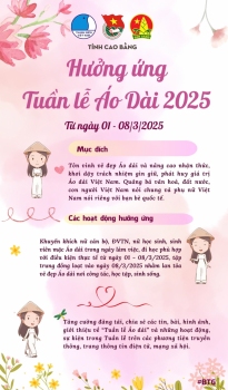 Ban Thường vụ Tỉnh Đoàn phát động hưởng ướng tuần lễ Áo dài năm 2025