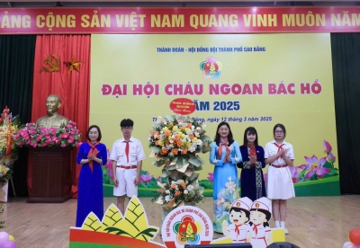 Đai hội Cháu ngoan Bác Hồ thành phố Cao Bằng năm 2025.