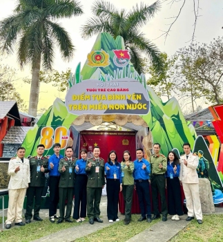 Tuổi trẻ Cao Bằng tham gia Hội trại "Tuổi trẻ vì an ninh Tổ quốc"
