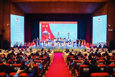 Rực rỡ chương trình văn nghệ chào mừng Đại hội đại biểu Đoàn TNCS Hồ Chí Minh tỉnh Cao Bằng lần thứ XVI