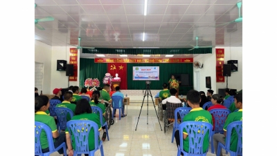Hội LHTN Việt Nam tỉnh Cao Bằng phối hợp CLB Điểm tựa cuộc sống Người khuyết tật Cao Bằng tổ chức kỷ niệm Ngày Người khuyết tật Việt Nam 18/4