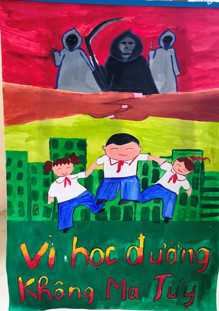 Hà Quảng: Lễ ra quân hưởng ứng Ngày toàn dân phòng, chống ma túy năm 2021