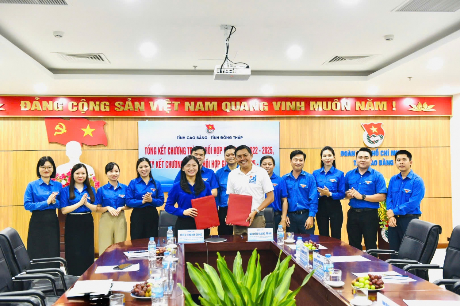 Tuổi trẻ Cao Bằng - Đồng Tháp ký kết Chương trình phối hợp giai đoạn 2025 – 2030.