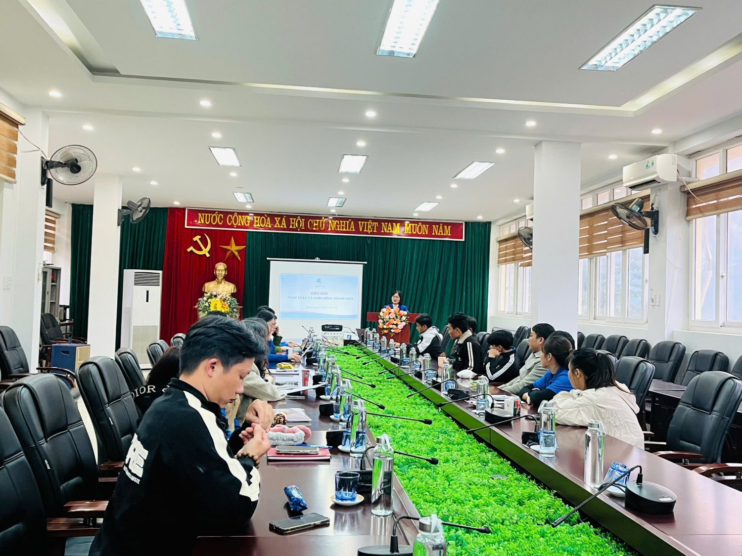 Diễn đàn “Pháp luật và cuộc sống thanh niên” tại xã Bảo Lâm.