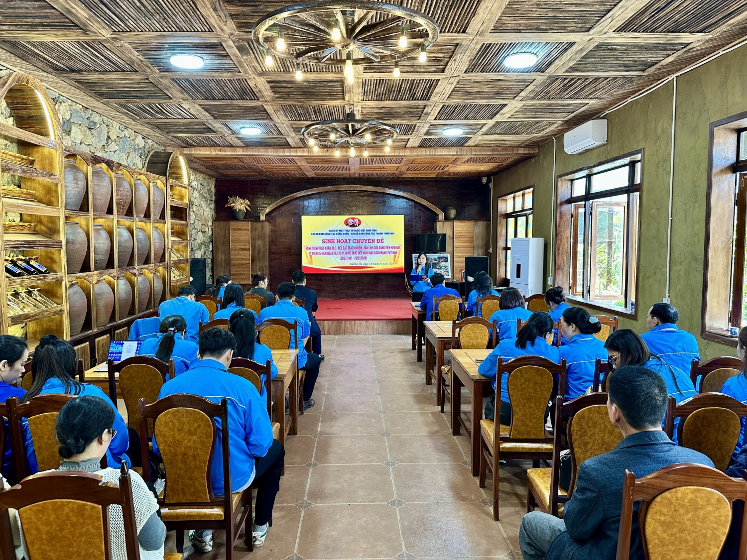 Chi bộ Ban Công tác thanh thiếu nhi và Chi bộ Ban Công tác Công đoàn tổ chức sinh hoạt chuyên đề quý I năm 2026.