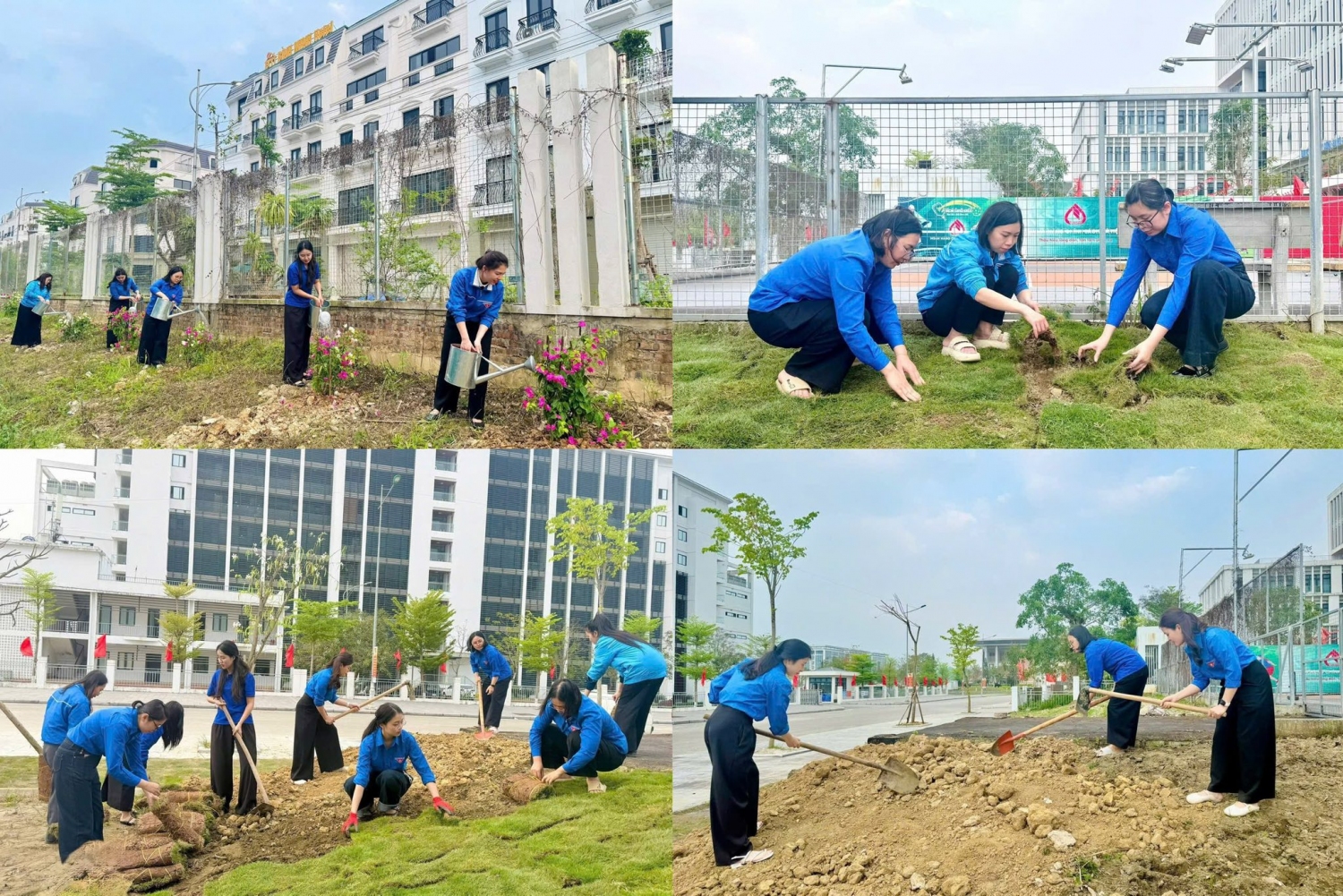 Đoàn viên thanh niên tham gia ra quân Ngày “Chủ nhật xanh” lần thứ I năm 2026.