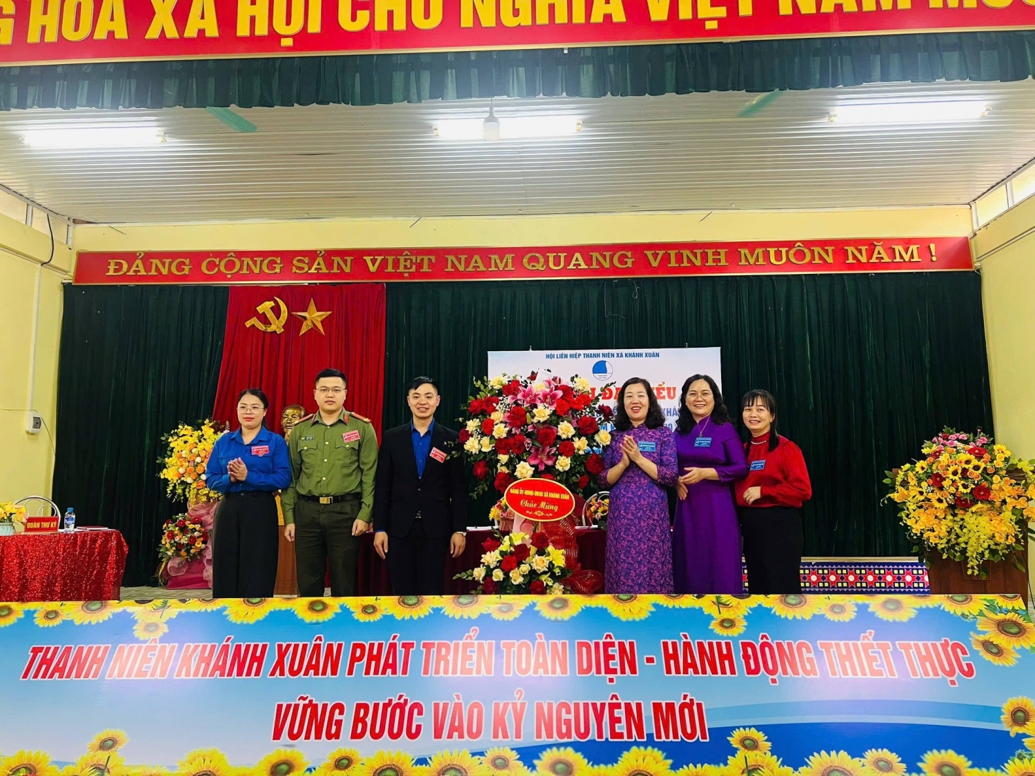 Đại hội đại biểu Hội Liên hiệp Thanh niên Việt Nam xã Khánh Xuân lần thứ I, nhiệm kỳ 2026 – 2029.