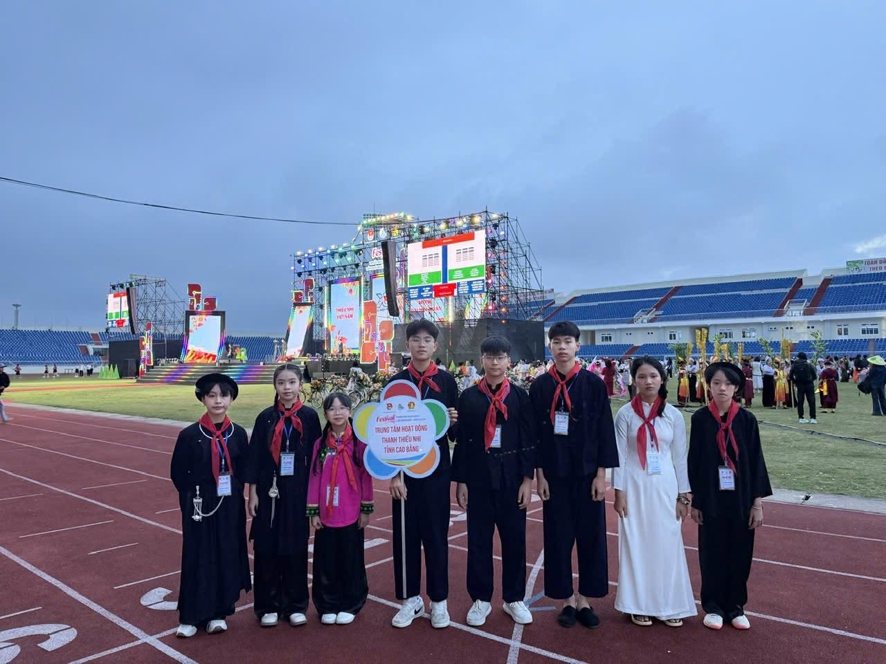 Đoàn đại biểu Cao Bằng tham gia Festival thiếu nhi toàn quốc lần thứ I - năm 2026.