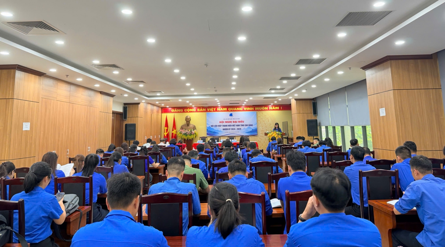 Hội nghị đại biểu Hội LHTN Việt Nam tỉnh Cao Bằng, nhiệm kỳ 2024 - 2029.