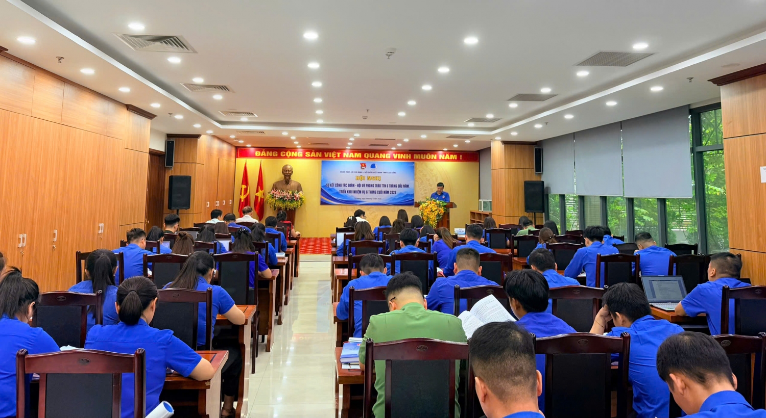 Hội nghị sơ kết công tác Đoàn - Hội và phong trào thanh thiếu nhi 6 tháng đầu năm, triển khai nhiệm vụ trọng tâm 6 tháng cuối năm 2026.